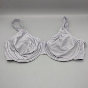Wacoal Basic Beauty Full Figure Underwire Brown Bra Womens 38DD 855192 Gray